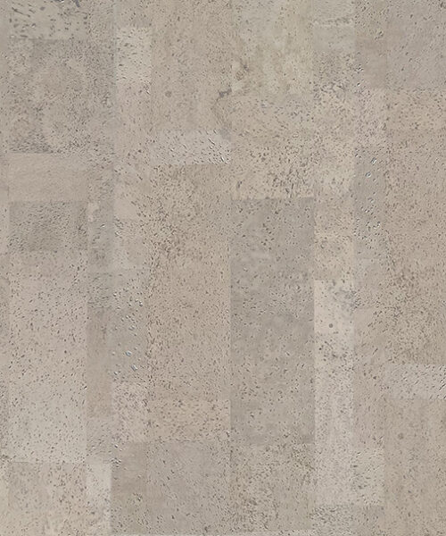 gray leather cork floor