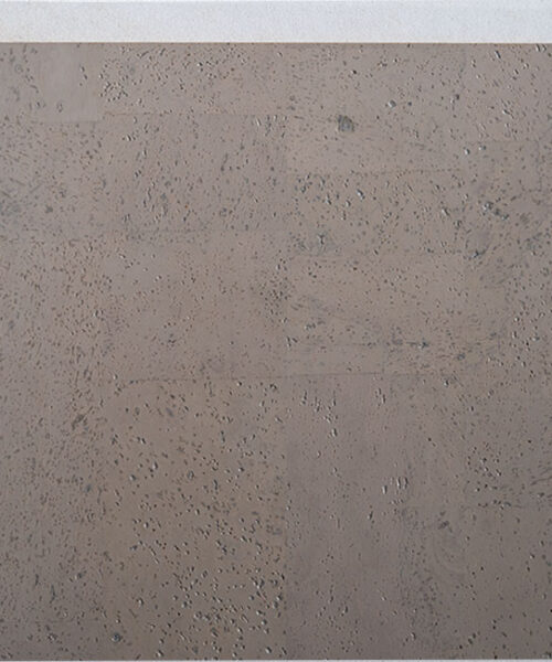 gray leather glue down cork tiles