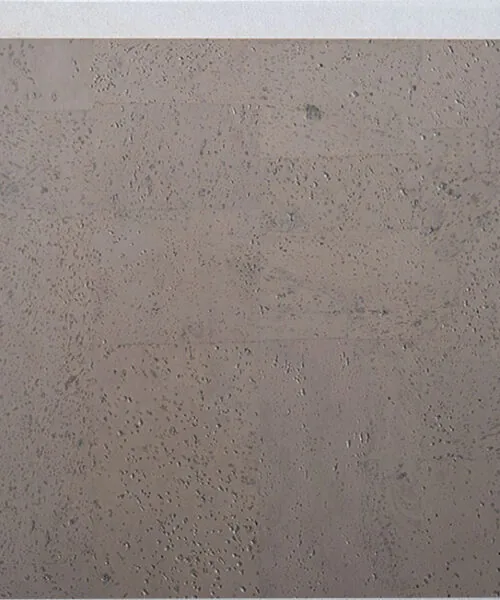 gray leather glue down cork tiles