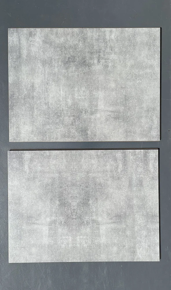 Industrial Grey - 3/8" (9.5mm) - Swiss Real Linoleum Hydrowood Core Waterproof Floating Flooring (NIndG9.5) Industrial Grey – 9.5mm (3/8″) (Swiss Linoleum) - Image 10