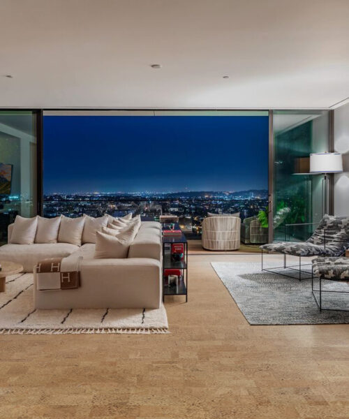 Leather - 1/2" (12mm) - Cork Floating (FLe12) leather-cork-floor-modern-home-interior-3d-rendering_24948199 1500