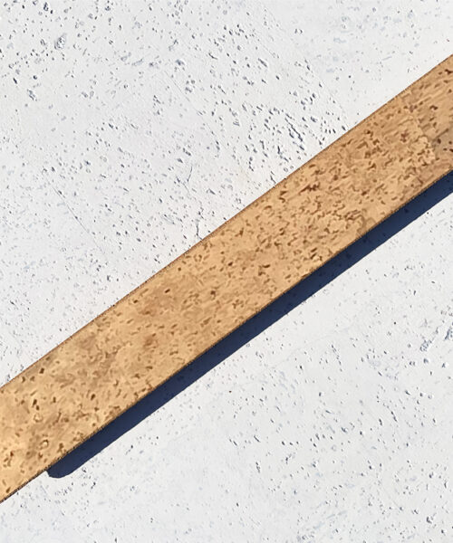Salami – 1/2 Inch (12mm) – Cork Floating T-Molding (900mm Long) (TSal12) (Special Order) - Transition flooring detail ...