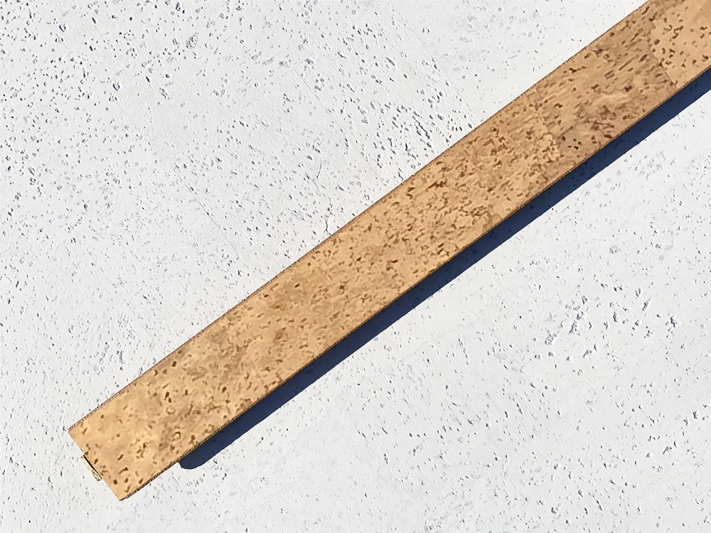 Leather – 1/2 Inch (12mm) – Cork Floating T-Molding (900mm Long) (TLe12) (Special Order) Salami – 1/2 Inch (12mm) – Cork Floating T-Molding (900mm Long) (TSal12) (Special Order) - Transition flooring detail ...
