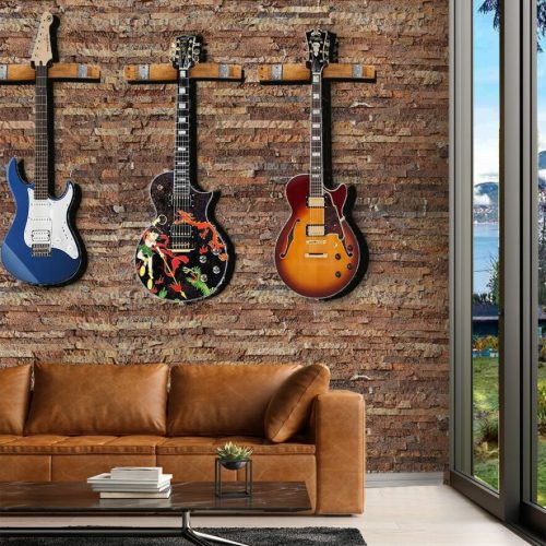 ledge stone cork acoustic wall penals guitar music room