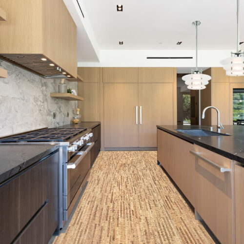 Linea Dark - 7/16 Inch (11mm) - Swiss Real Cork Floating Flooring