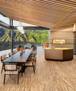 Linea Dark - 7/16" (11mm) - Swiss Real Cork Floating (FLin11) linea dark cork floor hot coating wide planks durable water resistant