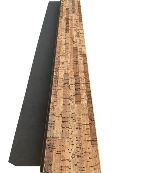 Wild Oak – Design Cork Floating Stair Nosing (1200mm Long) (NWO10.5) (Special Order) - Stair Nosing flooring detail view
