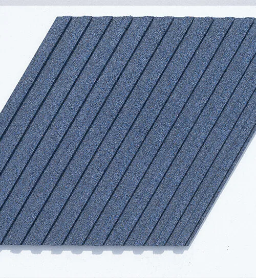 Linear Wood Deep Blue - 25/64" (10mm) – 3D Acoustic Cork Wall Panels