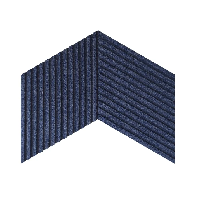 Linear Wood Deep Blue – 10mm (25/64″) (3D Panel) - Image 5