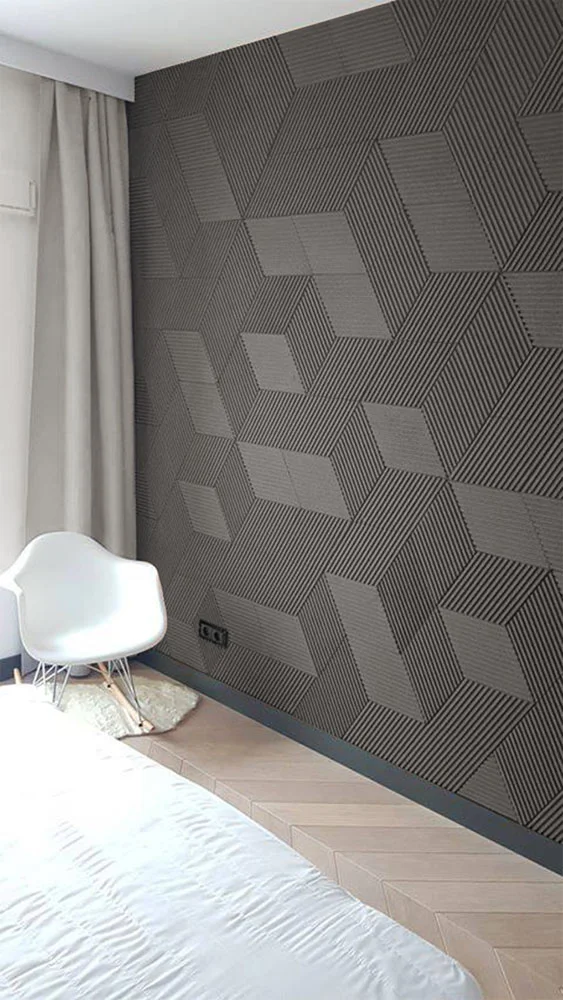 Linear Wood Grey – 10mm (25/64″) (3D Panel) - Image 3