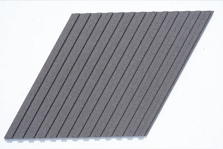 Linear Wood grey 3D Acoustic Cork Wall Panel for Soundproof Decorative Wall Covering