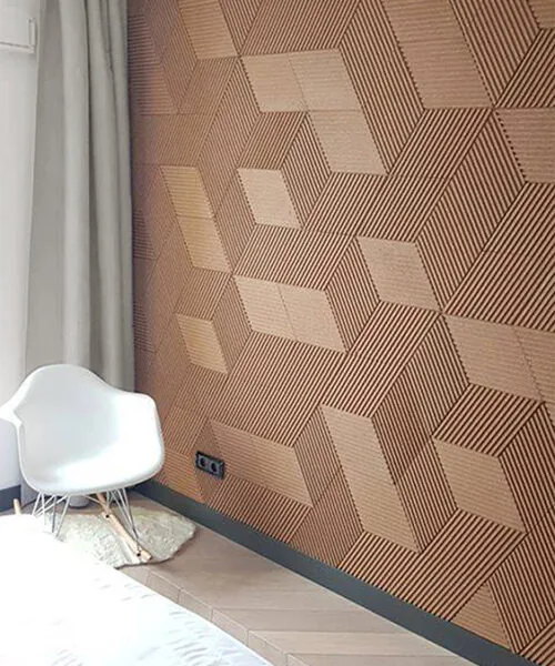 Linear Wood Natural – 10mm (25/64″) (3D Panel) - Image 5