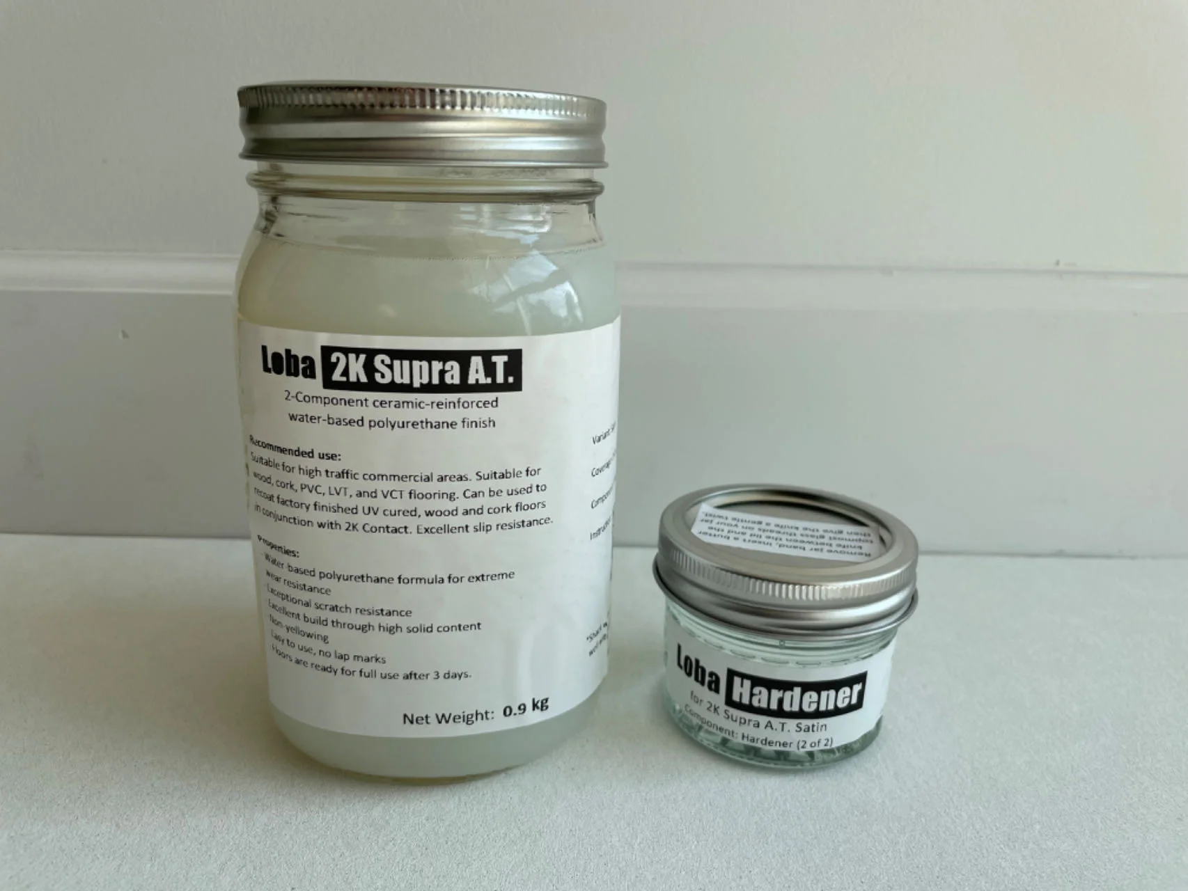 Loba 2K Supra A.T. Litre - Top Layer Water-based Polyurethane (LobaLR) Loba 2K Supra A.T. Litre (Polyurethane)
