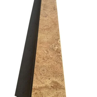 Logan cork floor stair nosing custom made.