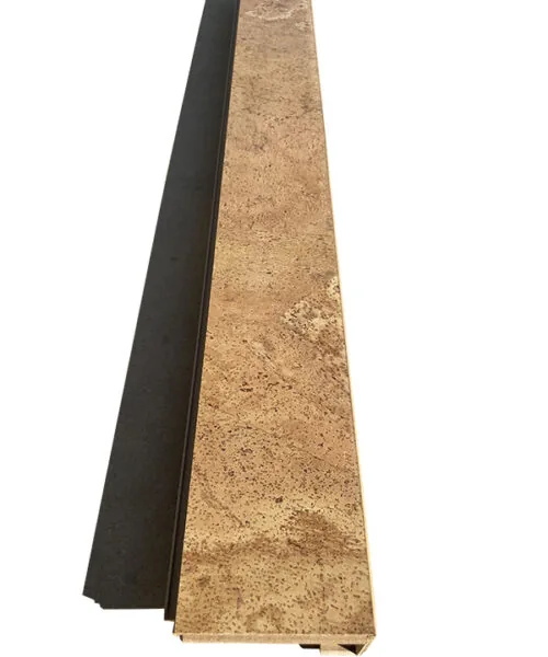 Logan – 1/2 Inch (12mm) – Cork Floating Stair Nosing (900mm Long) (NLo12) (Special Order) - Stair Nosing flooring prod...