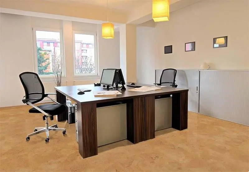 Home Office Flooring - Cork Does Antistatic logan forna cork floor interior design office chairs