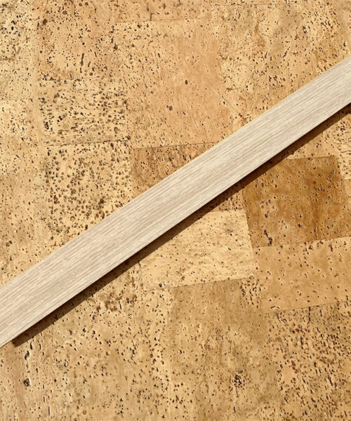 Salami – 1/2 Inch (12mm) – Cork Floating T-Molding (900mm Long) (TSal12) (Special Order) - Transition flooring detail ...