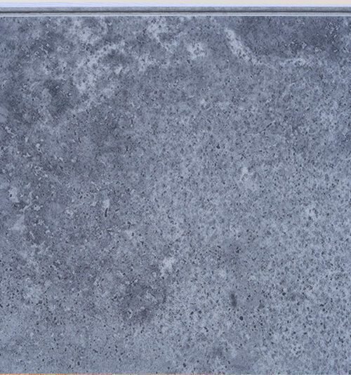 Midnight Slate Swiss TechSlate flooring with authentic dark gray slate stone visuals, natural mineral texture, durable waterproof construction, and contemporary stone-look design for residential and commercial spaces.