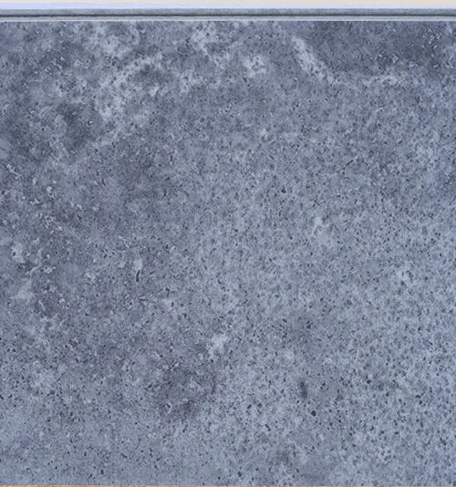 Midnight Slate Swiss TechSlate flooring with authentic dark gray slate stone visuals, natural mineral texture, durable waterproof construction, and contemporary stone-look design for residential and commercial spaces.