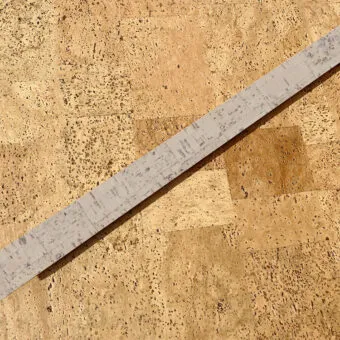 Modular swiss custom manufactured cork stair nosing.
