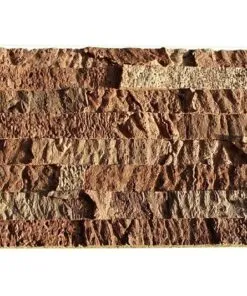 Stacked Stone - 55/64" (22mm) - Acoustic Cork Wall Tile (WSkSt22) narrow bricks cork wall panels soundproofing a wall diy bricks cork wall panels soundproofing