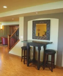 Natural Cork Flooring Forna Silver Birch Basement