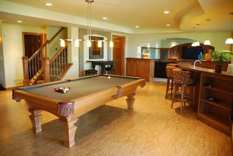 natural cork flooring silver birch click home bar