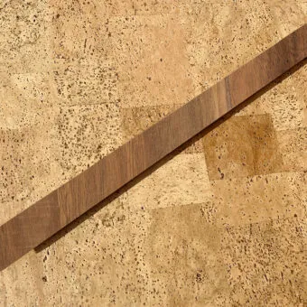 Noble cheveron swiss custom manufactured cork stair nosing.