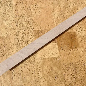 Nodic oak swiss custom manufactured lino design stair nosing.