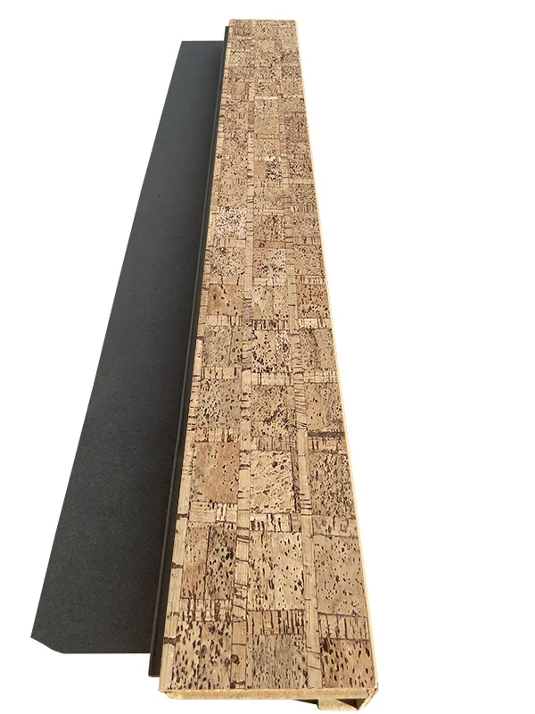 Parcork – 7/16 Inch (11mm) – Swiss Real Cork Floating Stair Nosing (915mm Long) (NPar11) (Special Order) - Stair Nosin...