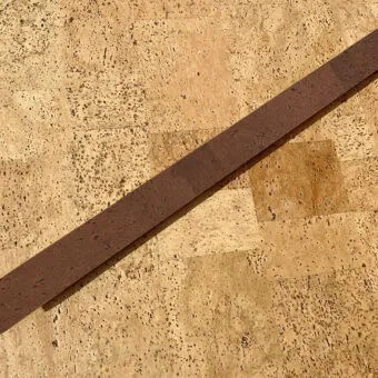 Parkland custom manufactured cork stair nosing.