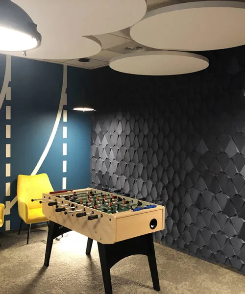 Petal Grey - 1 3/16" (30mm) – 3D Acoustic Cork Wall Panels (WPG30) Petal Grey – 1 – 30mm (1 3/16″) (3D Panel) - Image 2
