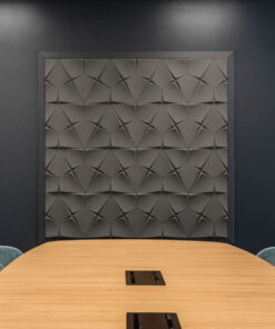 Petal Grey - 1 3/16" (30mm) – 3D Acoustic Cork Wall Panels (WPG30) Petal Grey – 1 – 30mm (1 3/16″) (3D Panel) - Image 6