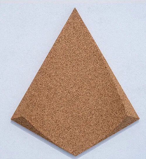 Petal Natural - 1 3/16" (30mm) – 3D Acoustic Cork Wall Panels