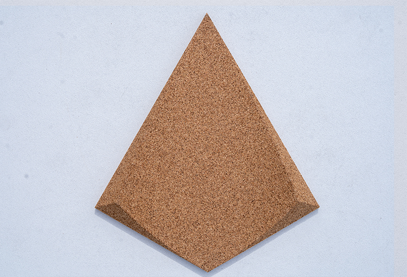 Petal Natural - 1 3/16" (30mm) – 3D Acoustic Cork Wall Panels (WPN30) Petal Natural – 1 – 30mm (1 3/16″) (3D Panel)