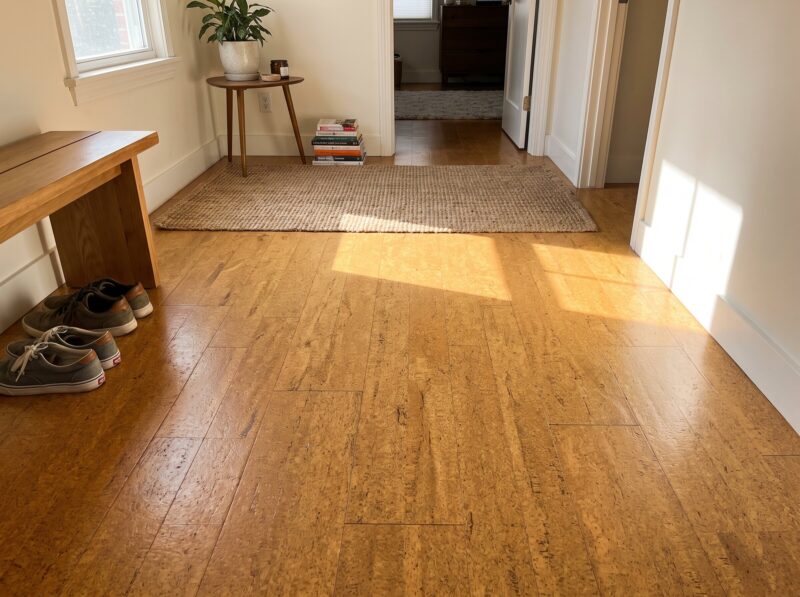 review golden beach - flat flooring and interior image for Cancork homepage
