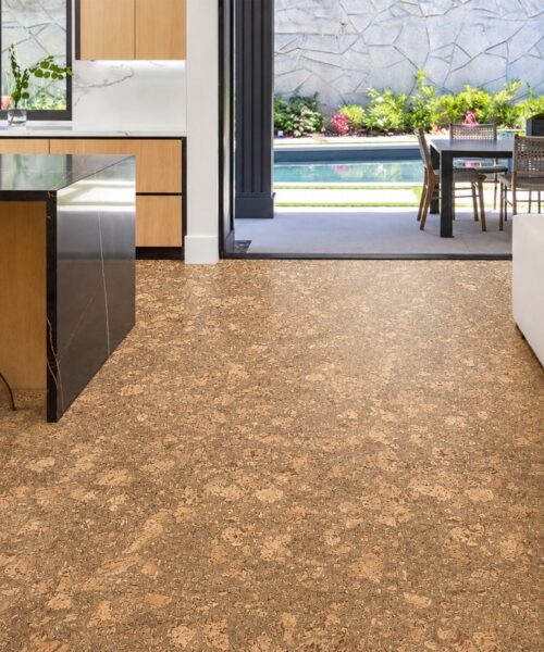 Rococo - 1/2" (12mm) - Cork Floating (FRoco12) rococo forna cork flooring living room natural colour