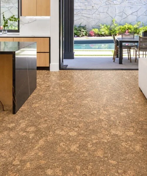 Rococo - 1/2" (12mm) - Cork Floating (FRoco12) rococo forna cork flooring living room natural colour