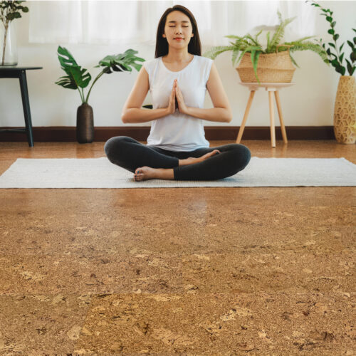 salami cork floor best yoga meditation flooring options warm