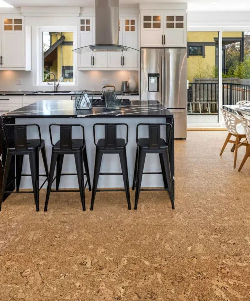 Salami - 1/2" (12mm) - Cork Floating (FSal12) - Natural Cork Floating flooring detail view