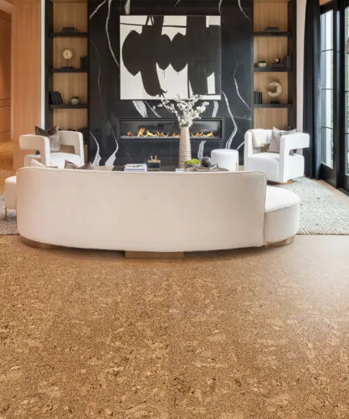 Salami - 1/2" (12mm) - Cork Floating (FSal12) - Natural Cork Floating flooring detail view