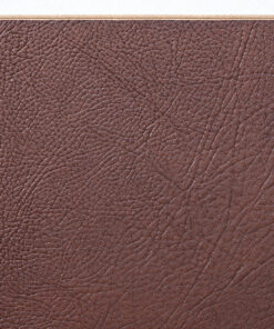 Chestnut Swiss Real Leather Flooring featuring a rich brown genuine leather surface with authentic leather grain texture and luxurious Swiss-engineered construction.