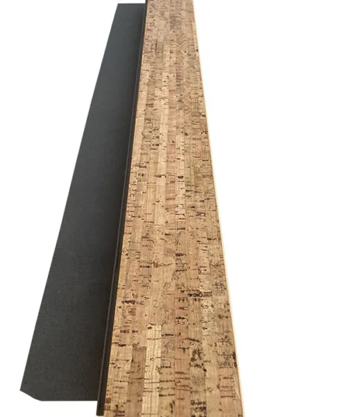 Walnut Burlwood – 1/2 Inch (12mm) Cork Floating Stair Nosing (900mm Long) (NWBu12) (Special Order) - Stair Nosing floori...