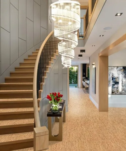 Silver Birch - 5/16" (8mm) - Cork Glue Down Tile (GSB8) silver birch cork flooring sustainable fashion living design modern home