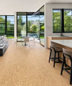 silver birch uniclic cork floors modern kitchen living room for allergies