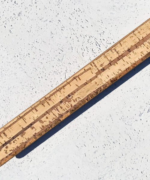 Salami – 1/2 Inch (12mm) – Cork Floating T-Molding (900mm Long) (TSal12) (Special Order) - Transition flooring detail ...
