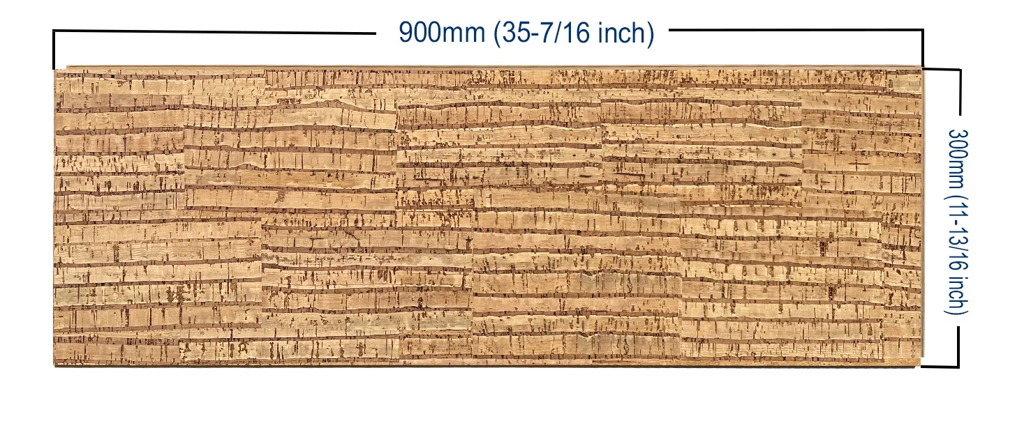 Sisal - 1/2" (12mm) - Cork Floating (FSi12) Sisal - 1/2" (12mm) - Cork Floating (FSi12) - Natural Cork Floating flooring detail view