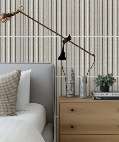 Slatwall Perla – 17mm (43/64″) (3D Panel)