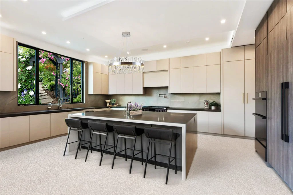 terrazzo cork flooring alternative warm floor tiles for kitchen