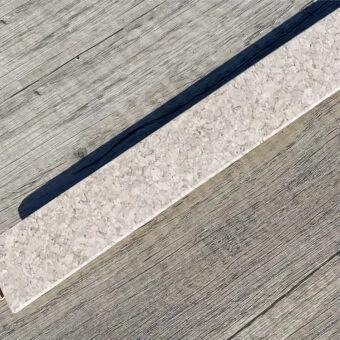 Terrazzo cork flooring t molding transition threshold.